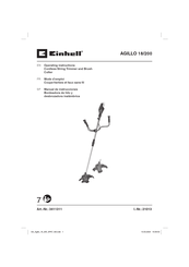 EINHELL 3411311 Operating Instructions Manual