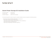 Savant Power Storage 50 Installation Manual