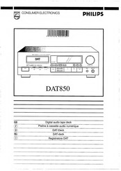Philips DAT850 User Manual