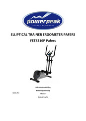 PowerPeak FET8316P Manual
