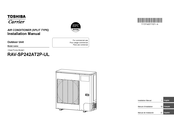 Toshiba RAV-SP242AT2P-UL Installation Manual