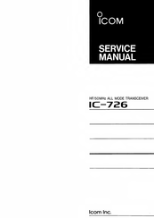 Icom IC-726 Service Manual