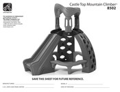 Step2 Castle Top Mountain Climber 8502 Assembly Instructions Manual
