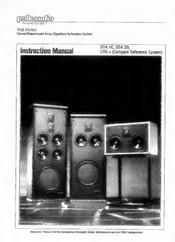 Polk Audio SDA 1C Instruction Manual