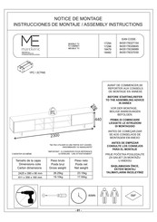 MARCKERIC 8435178336989 Assembly Instructions Manual