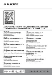 Parkside 445936 2307 User Manual