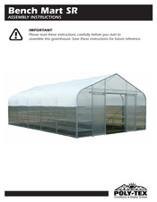 Poly-Tex Bench Mart SR Assembly Instructions Manual