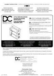Delta Children 080213161149 Assembly Instructions Manual