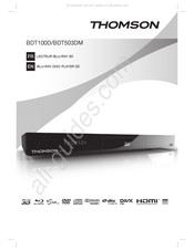 THOMSON BDT100D Manual