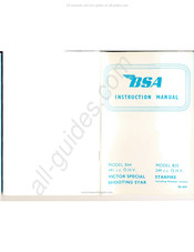 BSA STARFIRE Instruction Manual