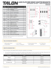 Talon 1810340 Manual