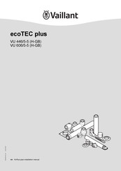 Vaillant ecoTEC plus VU 606/5-5 H Installation Manual