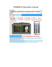 Sinilink XY5008-S Instruction Manual