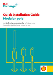 Shell Recharge Modular pole Quick Installation Manual