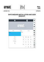 urmet domus 1060 Installation And User Manual