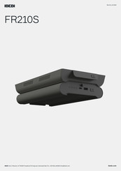 IBEBI FR210DS Manual