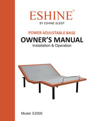 Eshine E2000 Owner's Manual