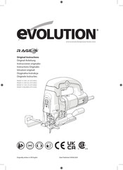 Evolution RAGE7-S 230V EU Original Instructions Manual