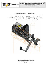 Vantage Hearth GAL COMPACT MOVFR-II Installation Manual