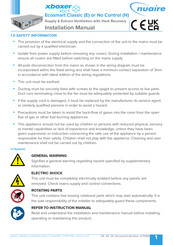 NuAire xboxer xbc+ Installation Manual