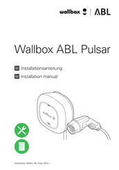 Wallbox ABL Pulsar Installation Manual