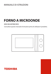 Toshiba MW-MG20P Instruction Manual