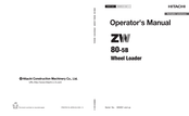 Hitachi ZW 80-5B Operator's Manual