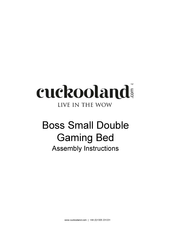 Cuckooland Boss Small Double Gaming Bed Assembly Instructions Manual
