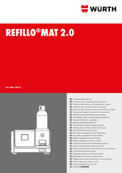 Würth REFILLO MAT 2.0 Operating Instructions Manual