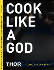 Thor Kitchen XRF3016BBP Installation Manual