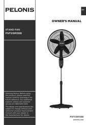 Pelonis PSFS18R5BB Owner's Manual