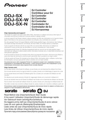 Pioneer serato DDJ-SX-N Manual