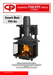 Cheminees Philippe 791-3V Installation And User Manual