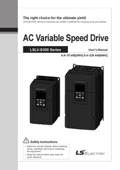 LS ELECTRIC LSLV0075S300-2 User Manual