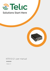 Telic NT910 G1 Start Here Manual