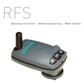 Broncolor RFS Operating Instructions Manual