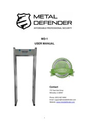 Metal Defender MD-1 User Manual
