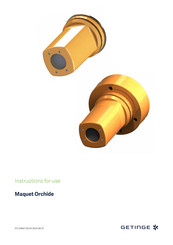Getinge Maquet Orchide Instructions For Use Manual