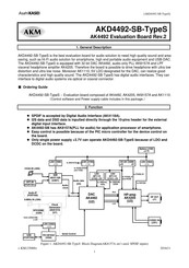 AsahiKASEI AKM AKD4492-SB-TypeS Manual
