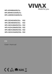 Vivax HPS-22CH65AERI/O1s R32 User Manual