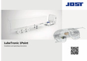jost LubeTronic 1Point Installation And Operating Instructions Manual