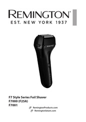 Remington F7 Style Series Manual