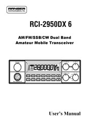 Ranger Communications RCI-2950DX 6 User Manual