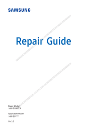 Samsung HW-B550/ZA Repair Manual