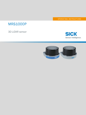 SICK MRS1000P Operating Instructions Manual