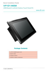 DFI VP101-M8M Quick Installation Manual