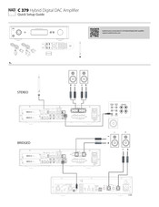 NAD C 379 Quick Setup Manual