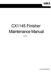Oki CX1145 Maintenance Manual