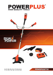 Powerplus DUAL POWER POWDPGSET32 Original Instruction Manual