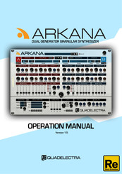Quadelectra ARKANA Operation Manual